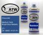 Preview: Chevrolet, Medium Dark Royal Blue Metallic, 27 / 29 / 8955 / 4137-P1: 400ml Sprühdose + 400ml Klarlack - Set, von ATW Autoteile West.